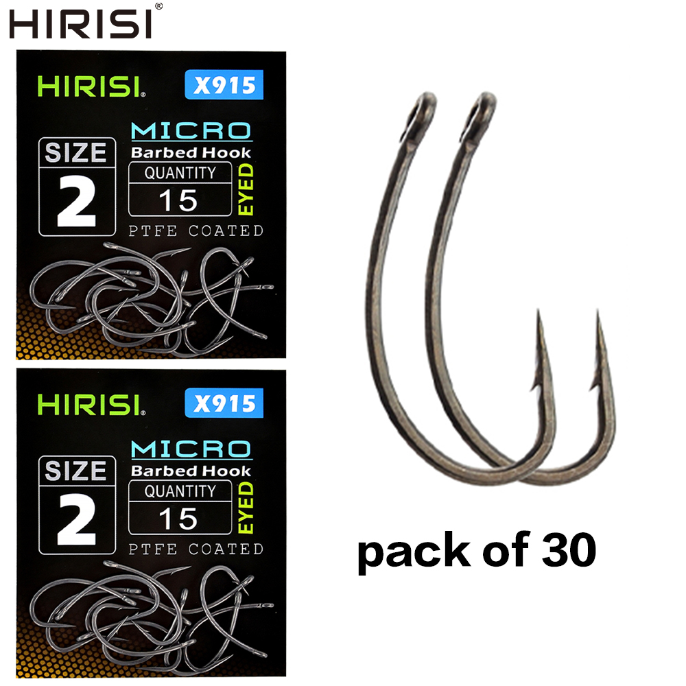 Fishing Hook Offset - Hirisi 30x anzuelos de pesca de