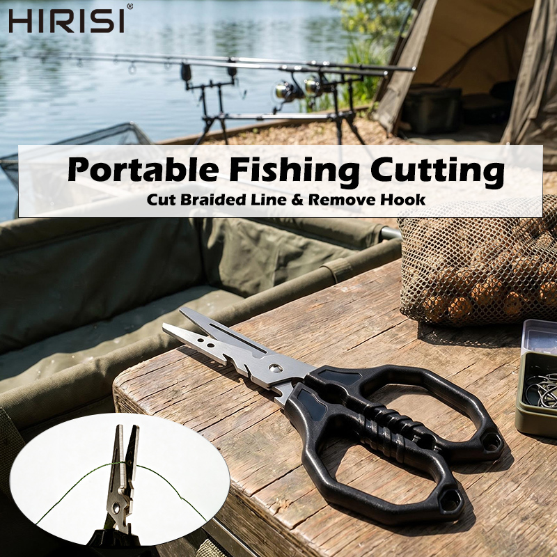 Fishing Hook Sharpener - Tijeras de Pesca Multifuncionales de Acero