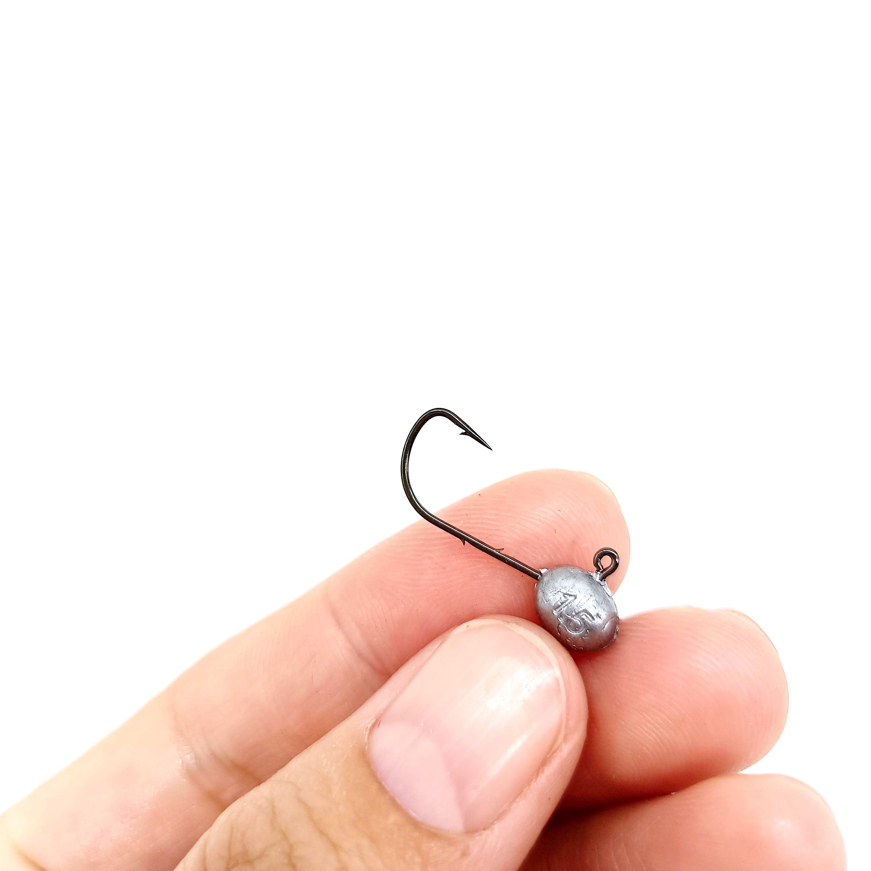 Fishing Hook Offset - DUODUOYU-Mini anzuelo con cabeza de anzuelo,