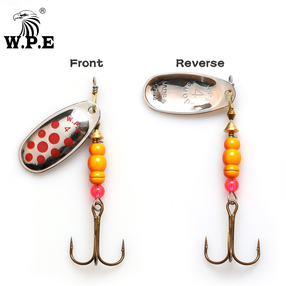 W.P.E Nuevo señuelo giratorio  - Fishing Hook Treble reseña y precio