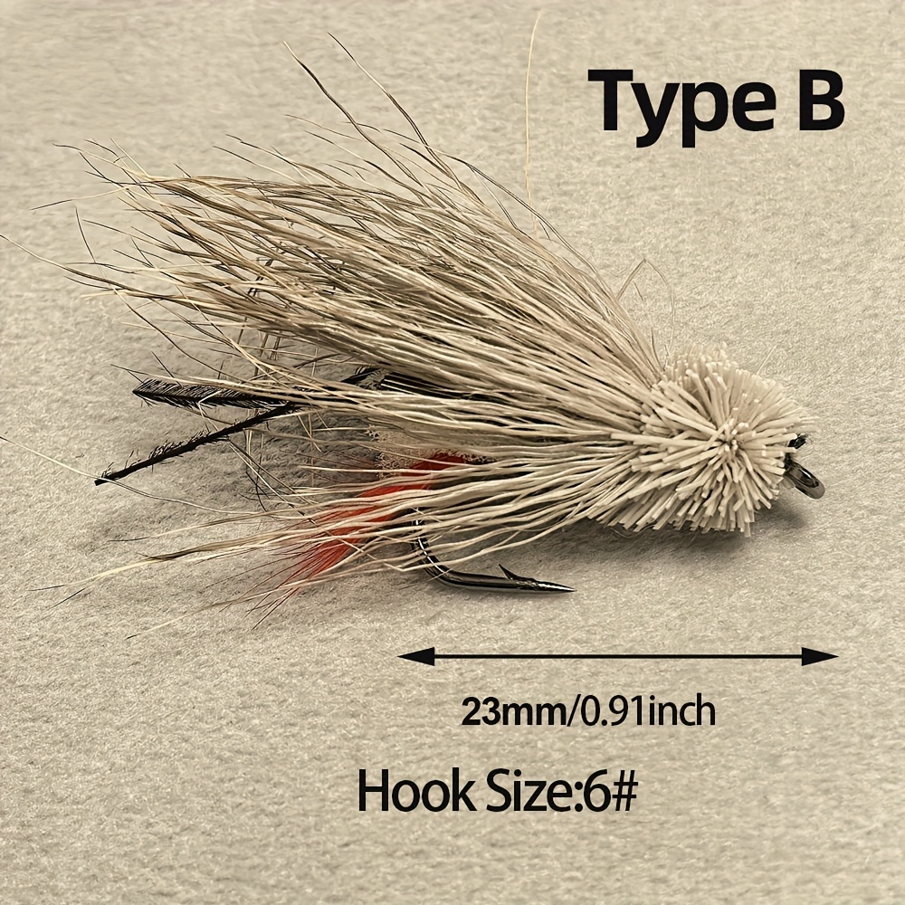 5/6 señuelos flotantes Popper  - Fishing Hook Size reseña y precio