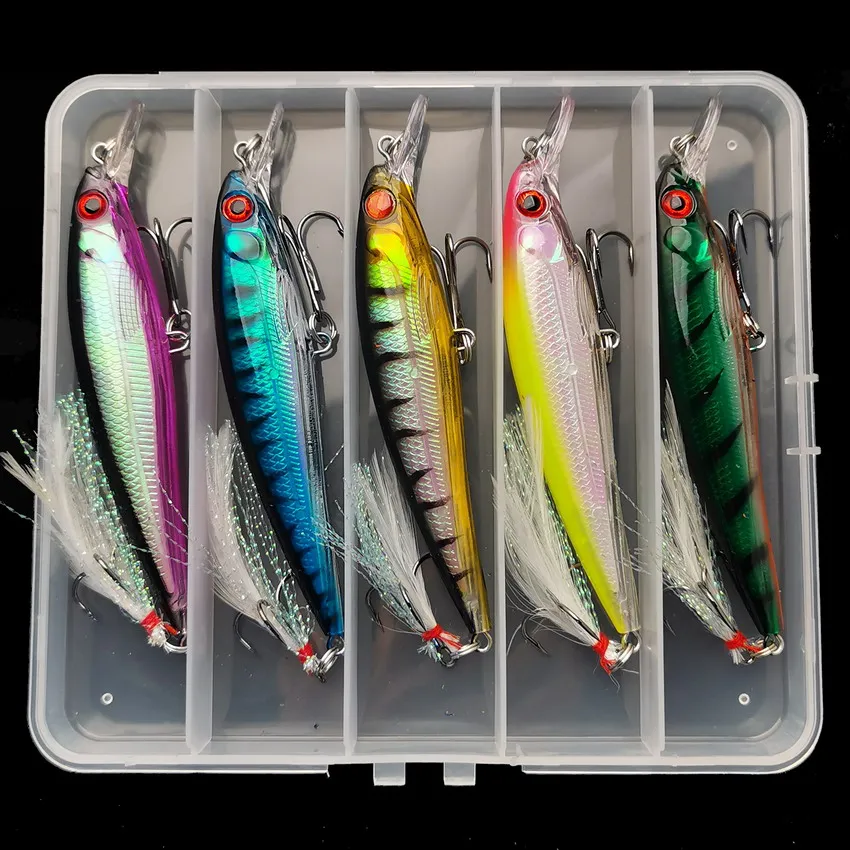 Señuelo de pesca Minnow biónic - Fishing Hook Treble reseña y precio