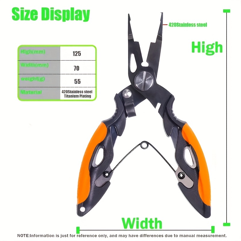 1 unidad de alicates de acero  - Fishing Hook Sharpener reseña y precio