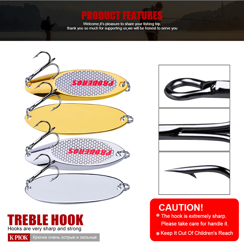Señuelo de pesca con forma de  - Fishing Hook Treble reseña y precio